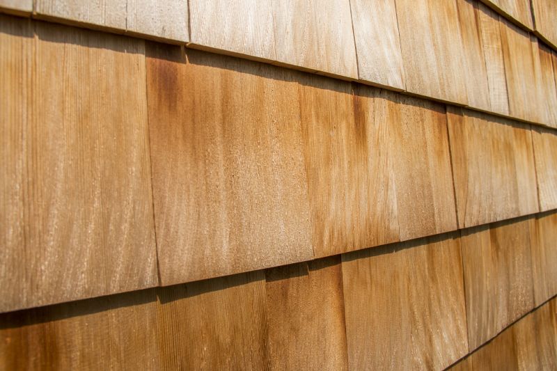 Close-up of Cedar Paneling