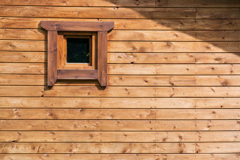 Cedar Siding with Trim Accents