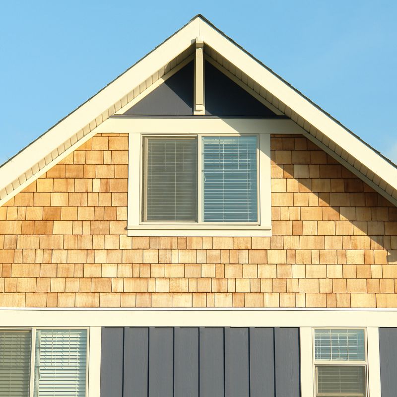 Traditional Cedar Siding on a Cottage