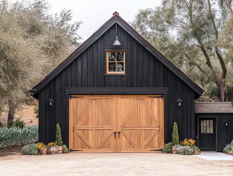 Cedar siding has a warm, natural look